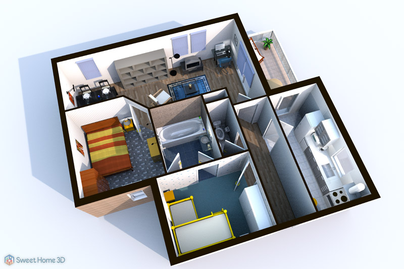 Sweet home 3d is a free interior design application that helps you draw the plan of your house, arrange furniture on it and visit the results in 3d. .My Sweet Home 3D . TÉLÉCHARGER SWEET HOME 3D GRATUITEMENT ET LÉGALEMENT