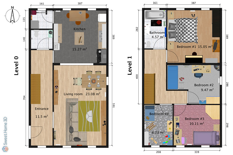 Sweet Home 3d Draw Floor Plans And Arrange Furniture Freely