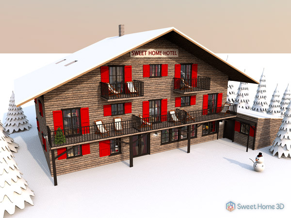 Featured image of post Sweet Home 3D Models Free / An interior design application to draw house plans & arrange furniture.