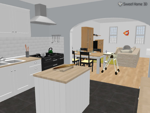 [+] Sweet Home 3d Kitchen Counter Design