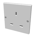 Wall socket by Jay-Artist