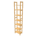 Pinewood rack full height half width by Dingenskirchen