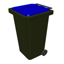 Wheelie bin by Ola-Kristian Hoff