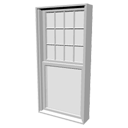 Double-hung window by Kator Legaz