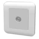 Wall antenna plug by Scopia