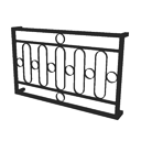 Iron railing by Scopia