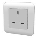 Wall type G plug by Scopia