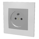 Square type E plug by Scopia