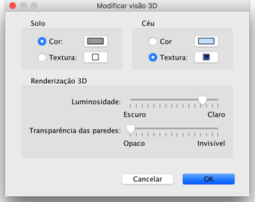 Editing 3D view attributes