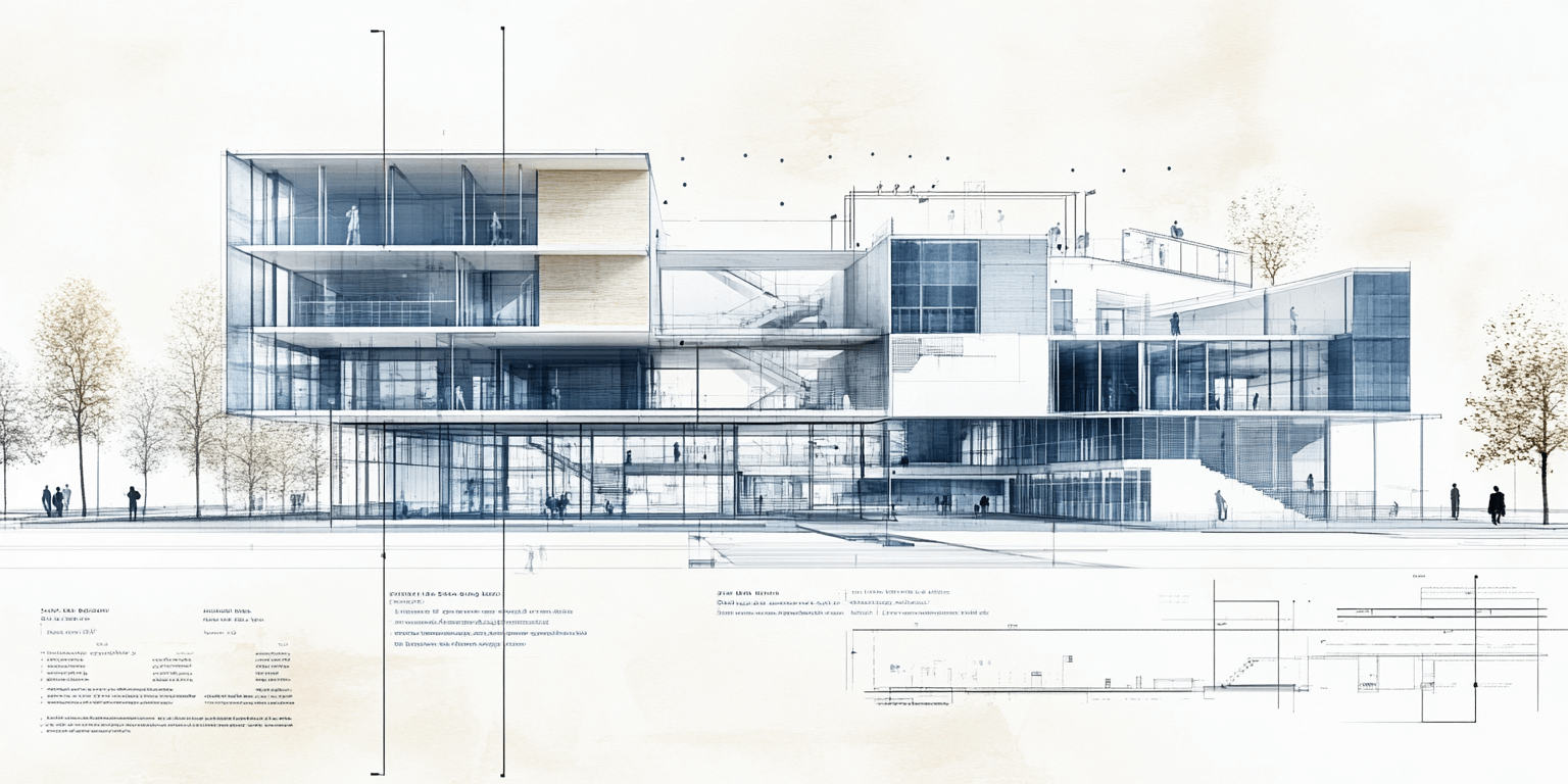 Architectural floor plan blueprint — start your home design with Sweet Home 3D