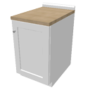 Small lower cabinet