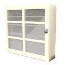 Glass Door Kitchen Cabinet