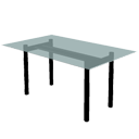 Glass-dining-table