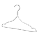 Wire coathanger