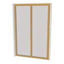 Double French window