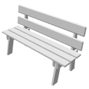 Painted-bench