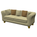 Clear sofa