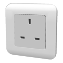 Wall type G plug