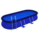 Rectangle swimming pool