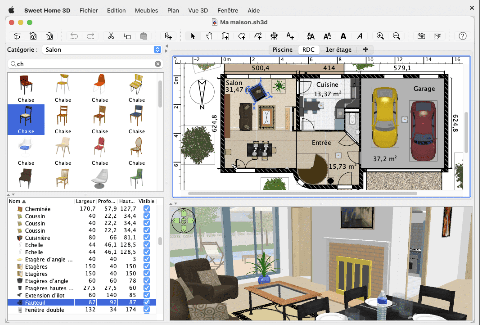 sweet-home-3d-2-1-release. sweet home 3D homepage
