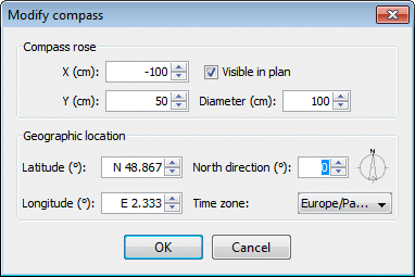 modify compass