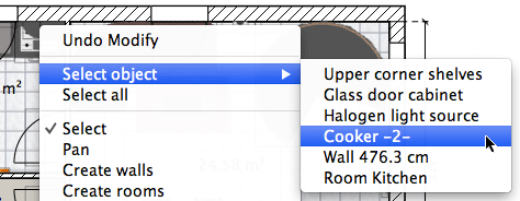 select object