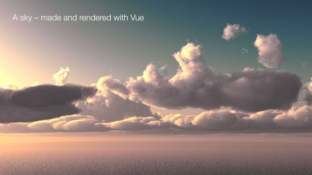 evening sky
