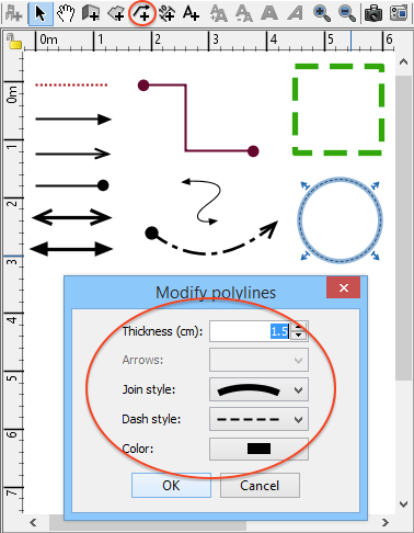 editing polylines