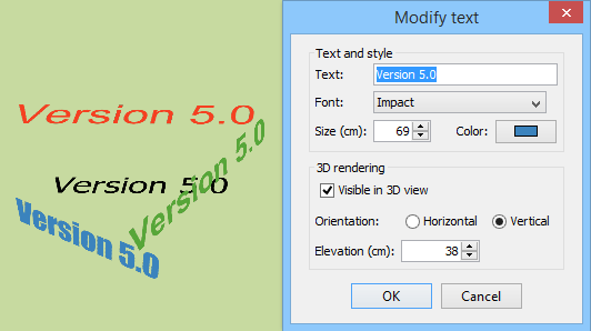text style