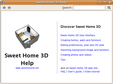 Sweet Home 3D 文档帮助