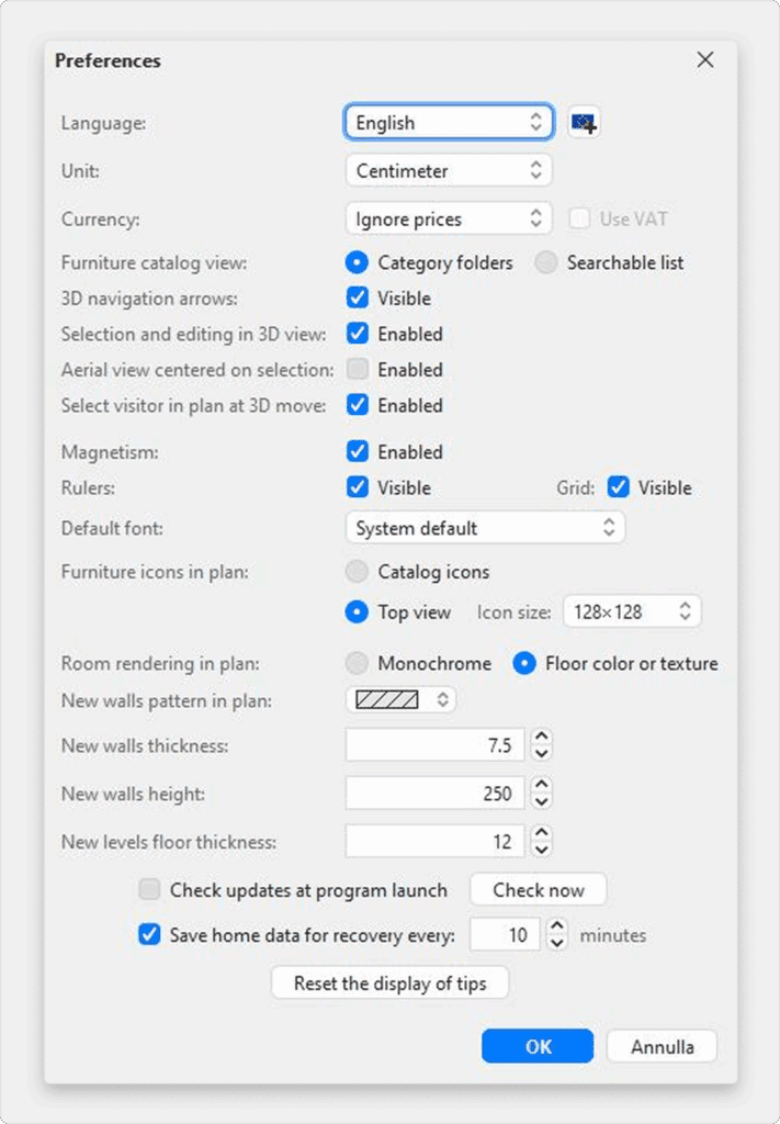 Guia do usuário: Desenhe paredes e crie plantas baixas precisas